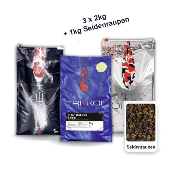 Koifutter Set: Wachstum klein – Set-Inhalt