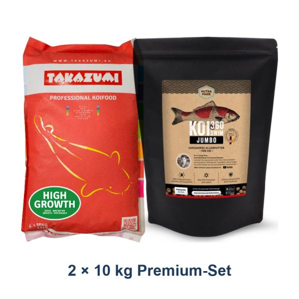 Koifutter Set Premium: Wachstum große Koi