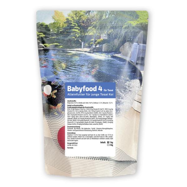 Babyfood 4 Aufzuchtfutter 2,0 mm