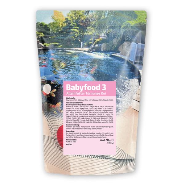 Babyfood 3 Aufzuchtfutter 1,2 mm