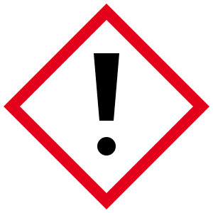 Gefahrenpiktogramm GHS07 Ausrufezeichen