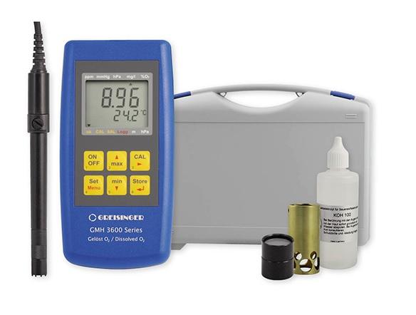 Greisinger GMH 3651 Sauerstoff Messgerät Set