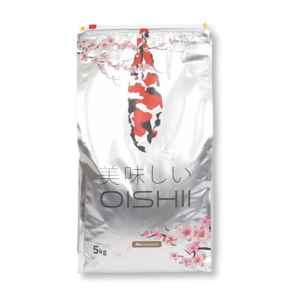 Oishii Futtermix teilweise sinkend 4,5 mm – Packung vorne