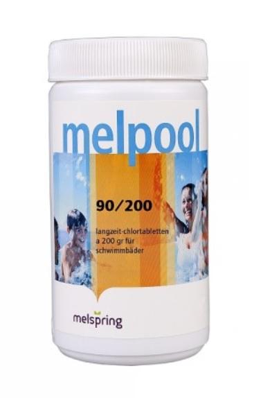 Melpool 90/200g langsam lösliche Chlortabletten