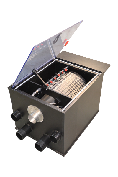 Genesis Trommelfilter Schwerkraft